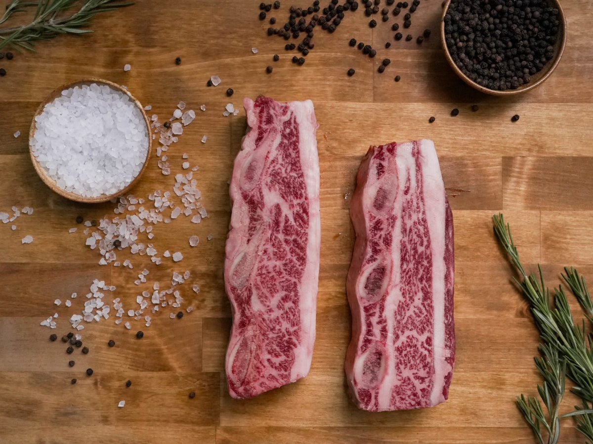 100% Fullblood Wagyu Short Ribs (5 lb. box)