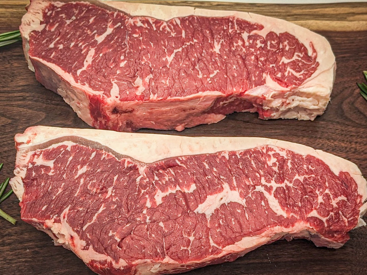 Premium Angus New York Strip Steak